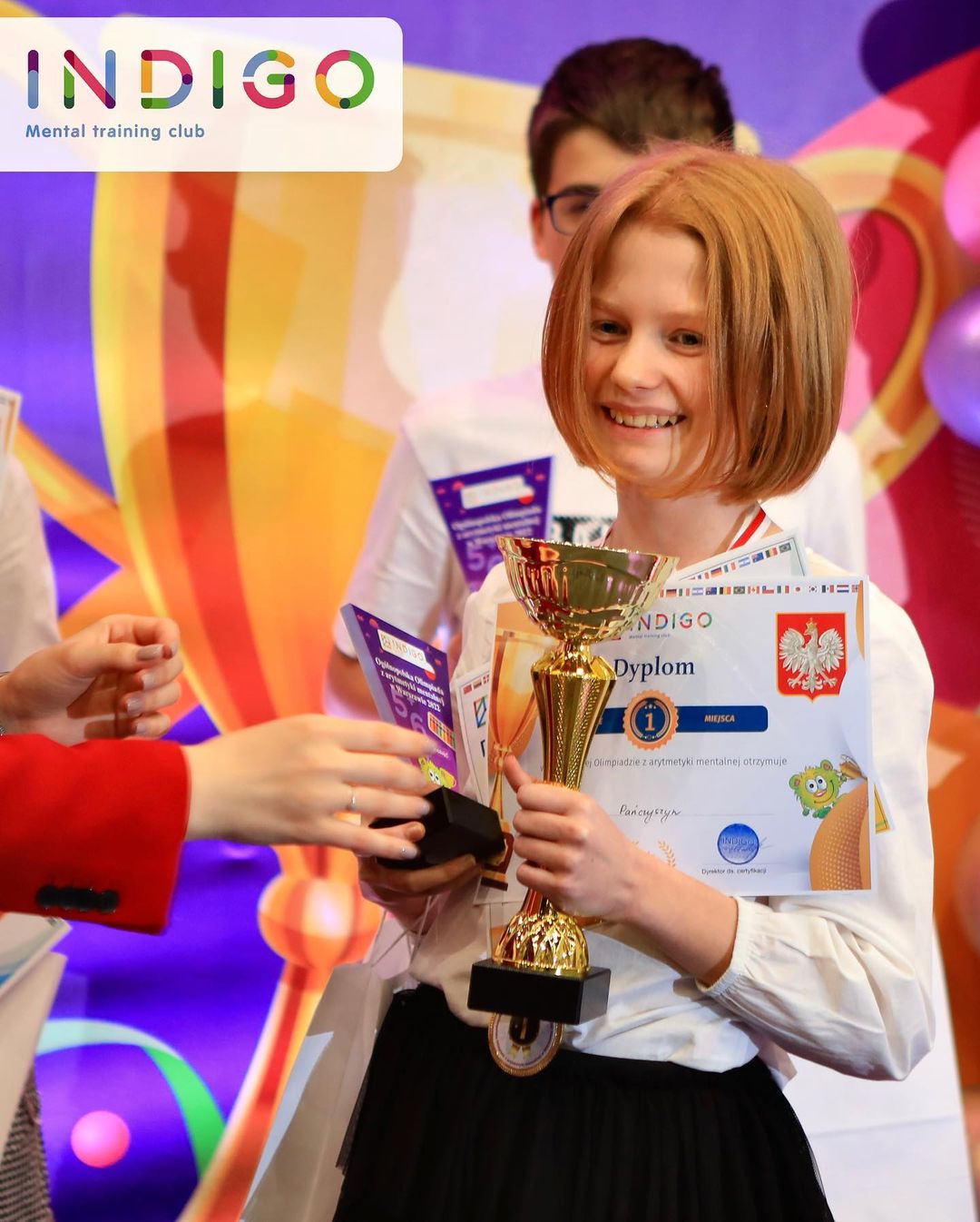 003 - Zobaczcie te uśmiechy naszych najzdolniejszych dzieci, kiedy dowiedzieli się, które miejsca udało im się zająć! #olimpiada #arytmetykamentalna #indigomentalclub #warszawa #dzieci [3 - 9]